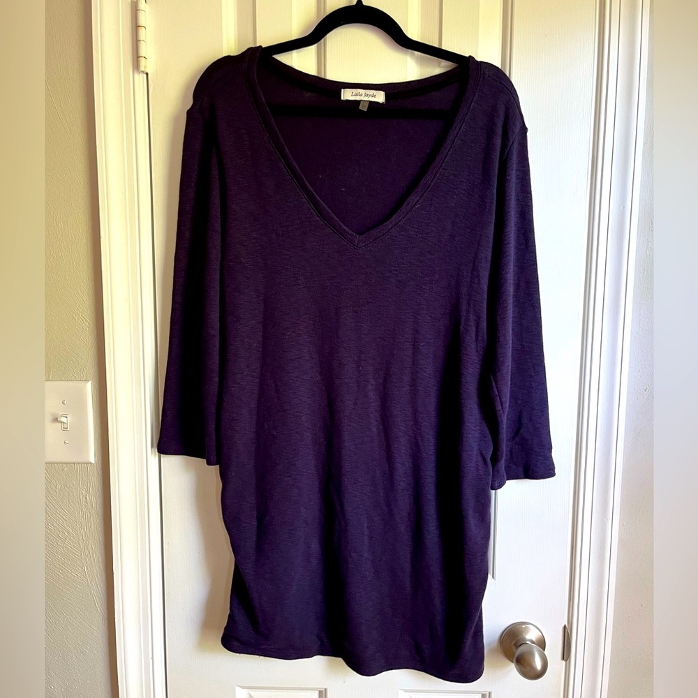 Maternity sweater tunic